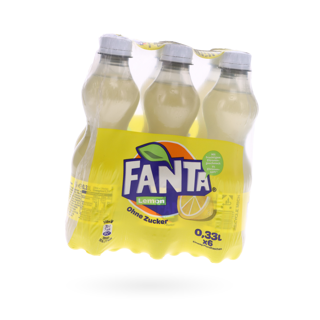 Fanta Lemon ohne Zucker 6x0,33l