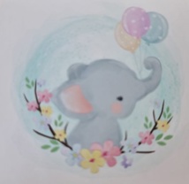Diamond Painting K089 Baby Elefant