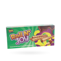 QUE Roll n' Joy Schokolade Haselnuss 100g