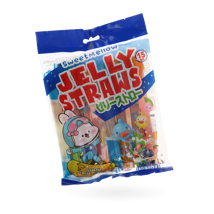Sweet Mellow Jelly Straws Yoghurt Flavour 300g